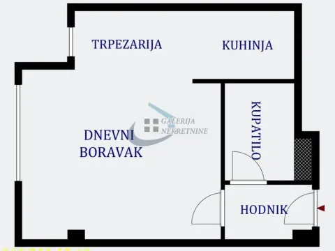 Prodaja, jednosoban stan, 33m², Dušanovac, Voždovac Sve Podlokacije - image 4