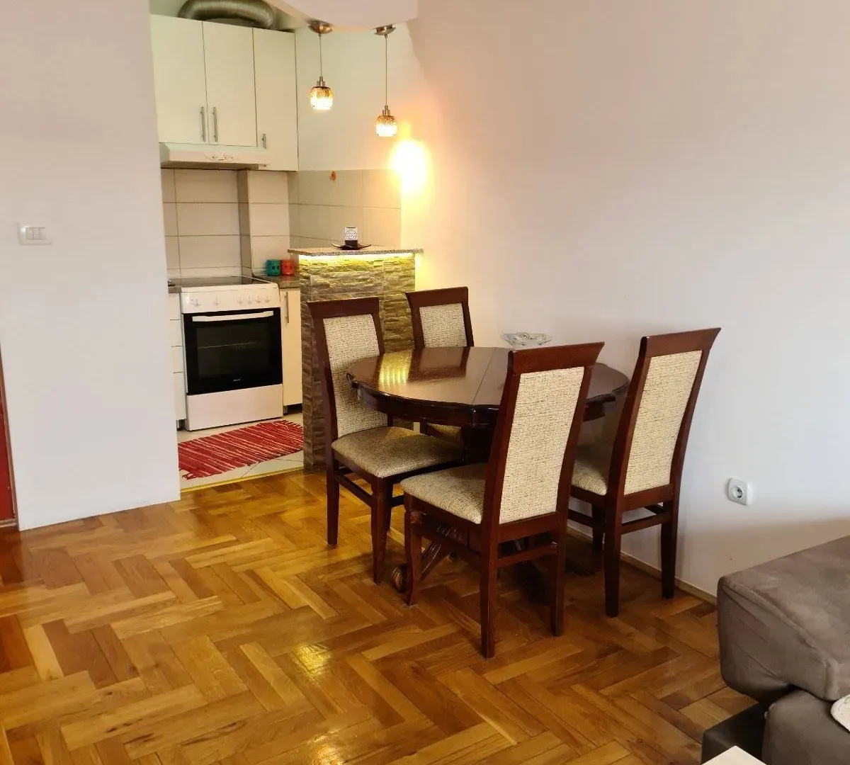 Rent, one bedroom apartment, 40m², Stari Aerodrom, Podgorica