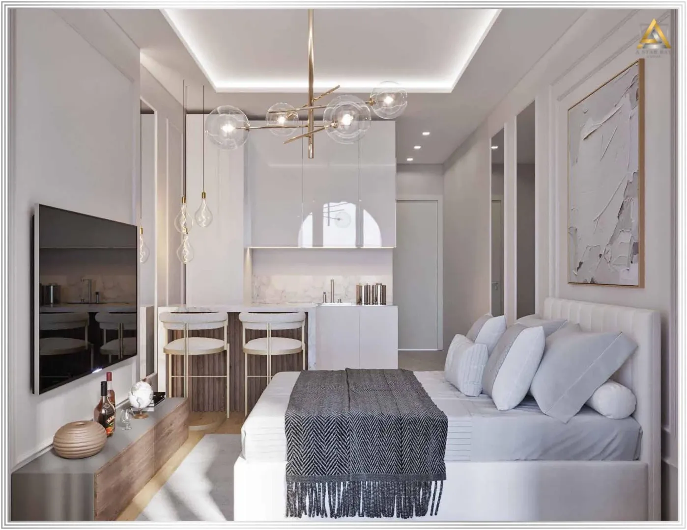 Prodaja, dvosoban stan, 38m², Prčanj, Kotor