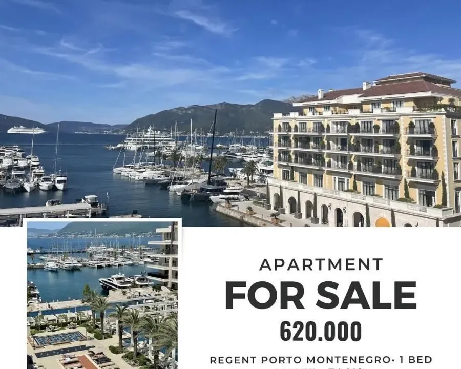 Prodaja, jednosoban stan, 74m², Porto Montenegro, Tivat