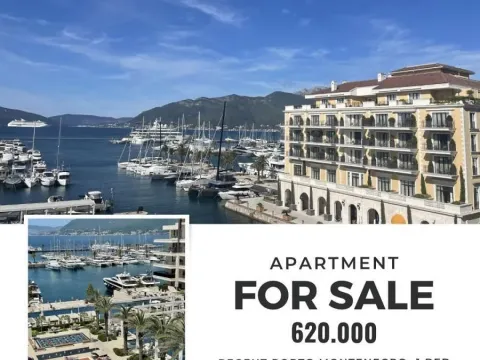 Prodaja, jednosoban stan, 74m², Porto Montenegro, Tivat