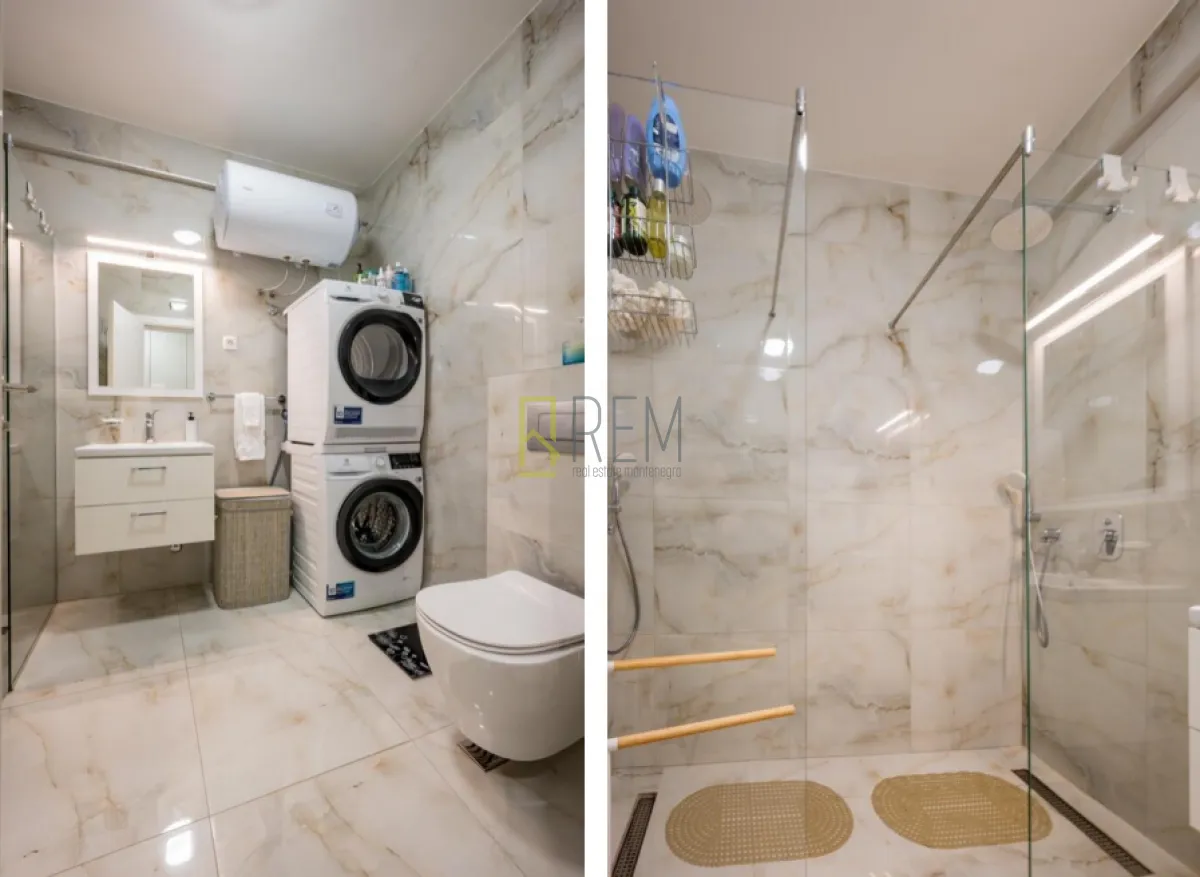 Prodaja, dvosoban stan, 63m², Tivat, Crna Gora