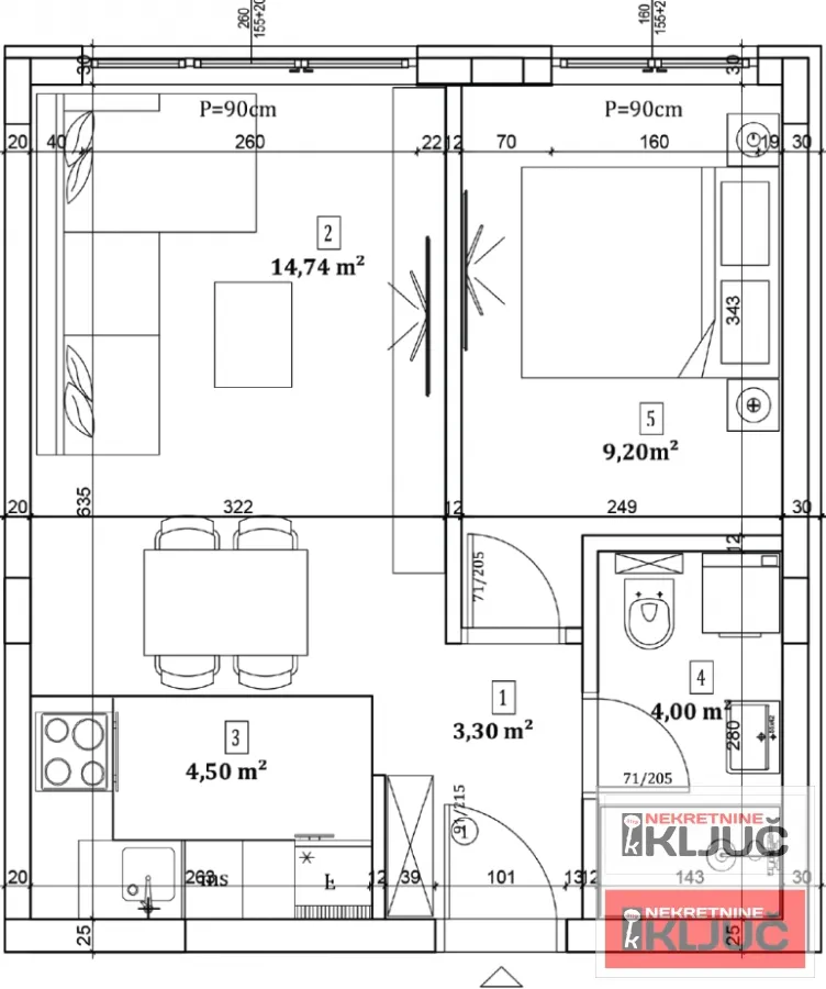 Prodaja, jednosoban stan, 36m², Veternička rampa, Novi Sad Sve Podlokacije