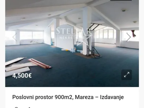 Poslovni prostor in Mareza