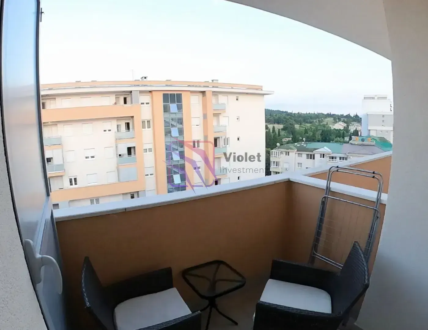 Rent, one bedroom apartment, 43m², City Kej, Podgorica