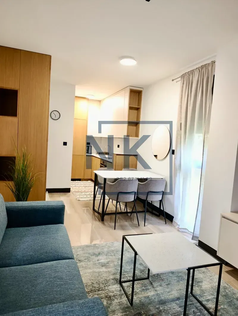 Rent, one bedroom apartment, 43m², Vezirov Most, Podgorica