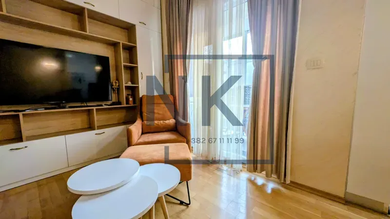 Rent, one bedroom apartment, 44m², Blok 6, Podgorica