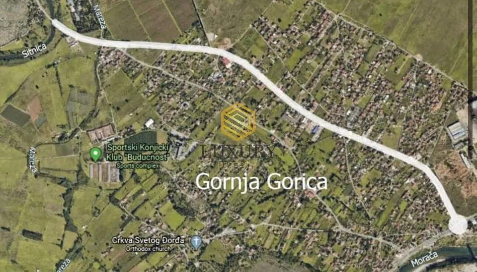 Prodaja, plac, 900m², Gornja Gorica, Podgorica