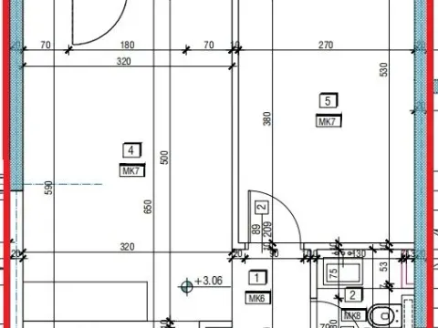 Prodaja, jednosoban stan, 46m², Dubovica, Budva - image 8