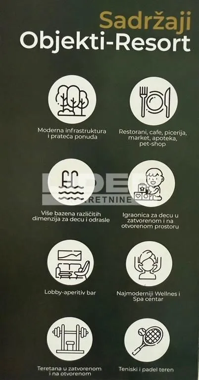 Prodaja, dvosoban stan, 36m², Centar, Čajetina