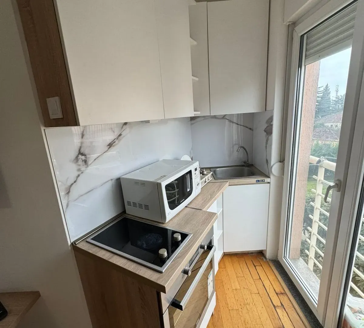 Rent, one bedroom apartment, 40m², Gorica C, Podgorica