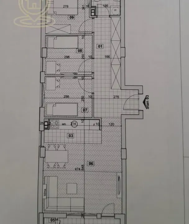 Prodaja, četvorosoban stan, 75m², Avijatičarsko naselje, Novi Sad Sve Podlokacije