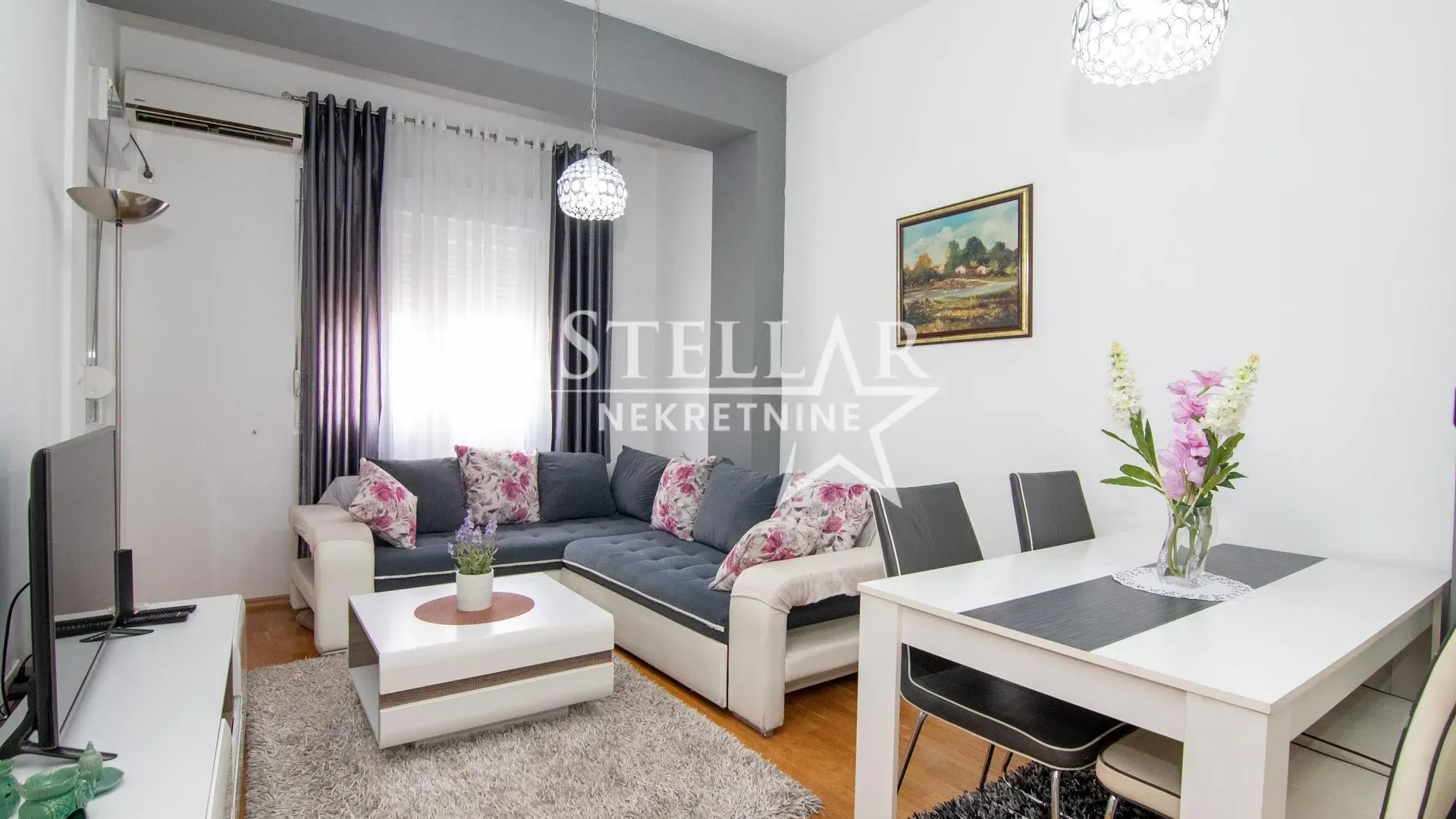 Rent, one bedroom apartment, 42m², Ljubović, Podgorica