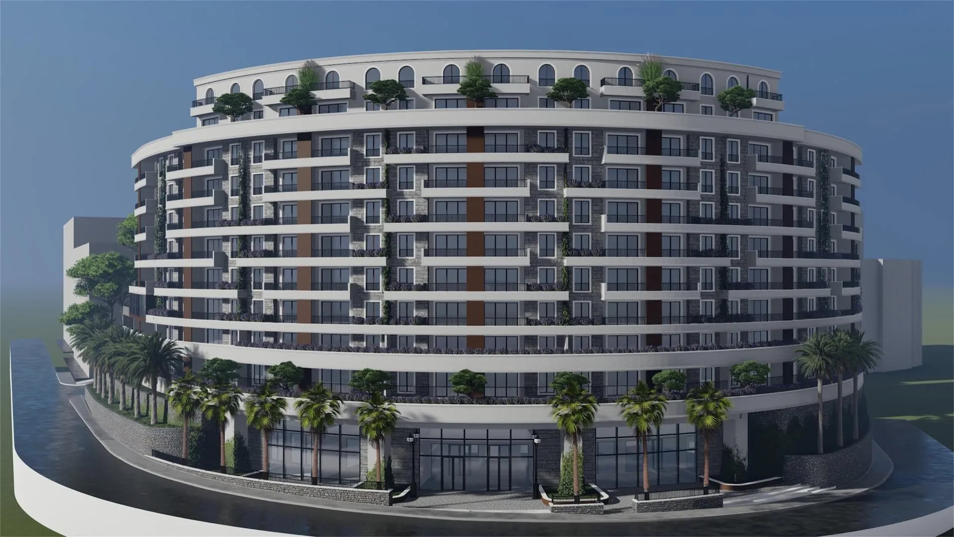 Sale, two bedroom apartment, 42m², Bečići, Budva