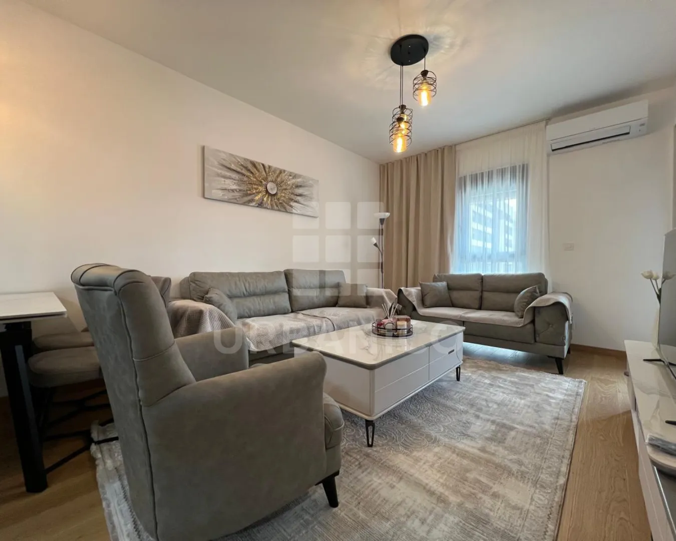 Rent, one bedroom apartment, 46m², New City, Podgorica