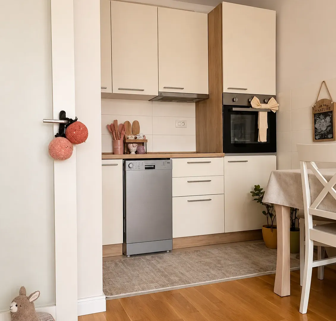 Prodaja, jednosoban stan, 39m², Stari Aerodrom, Podgorica