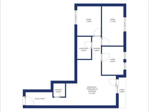 Prodaja, trosoban stan, 69m², Zemun Gornji Grad, Zemun Sve Podlokacije - image 4