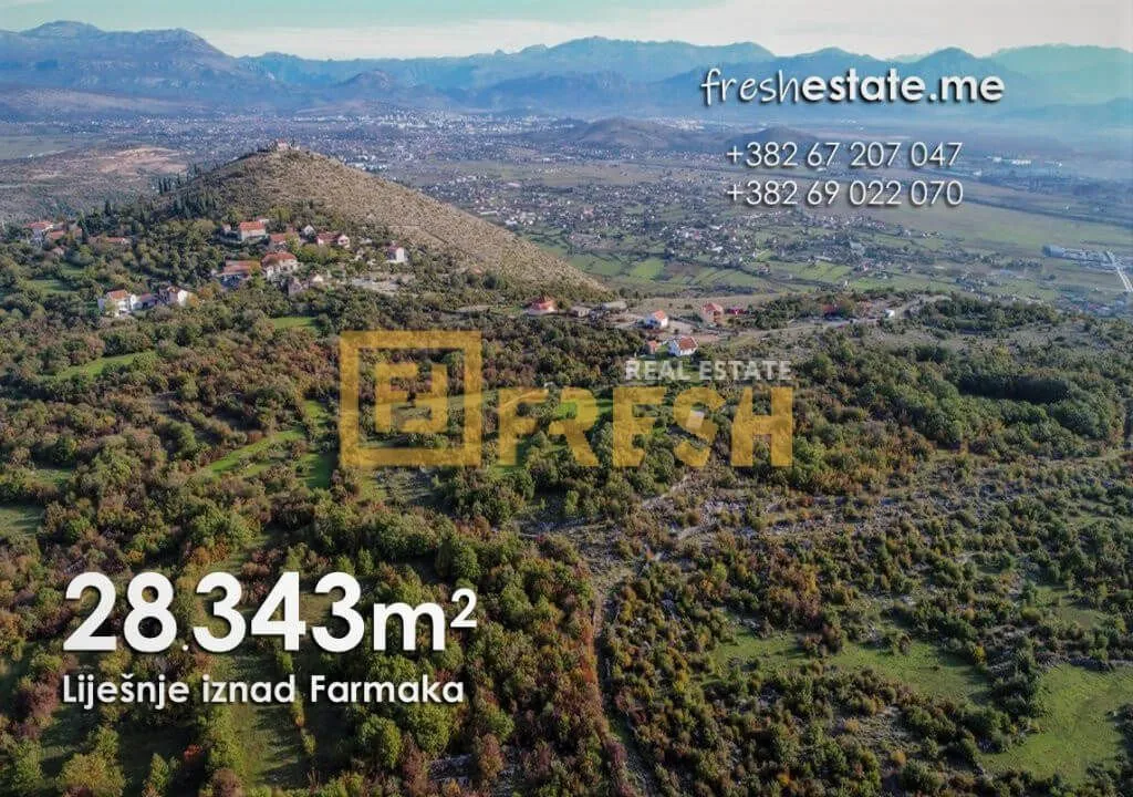 Prodaja, plac, 28343m², Kokoti, Podgorica