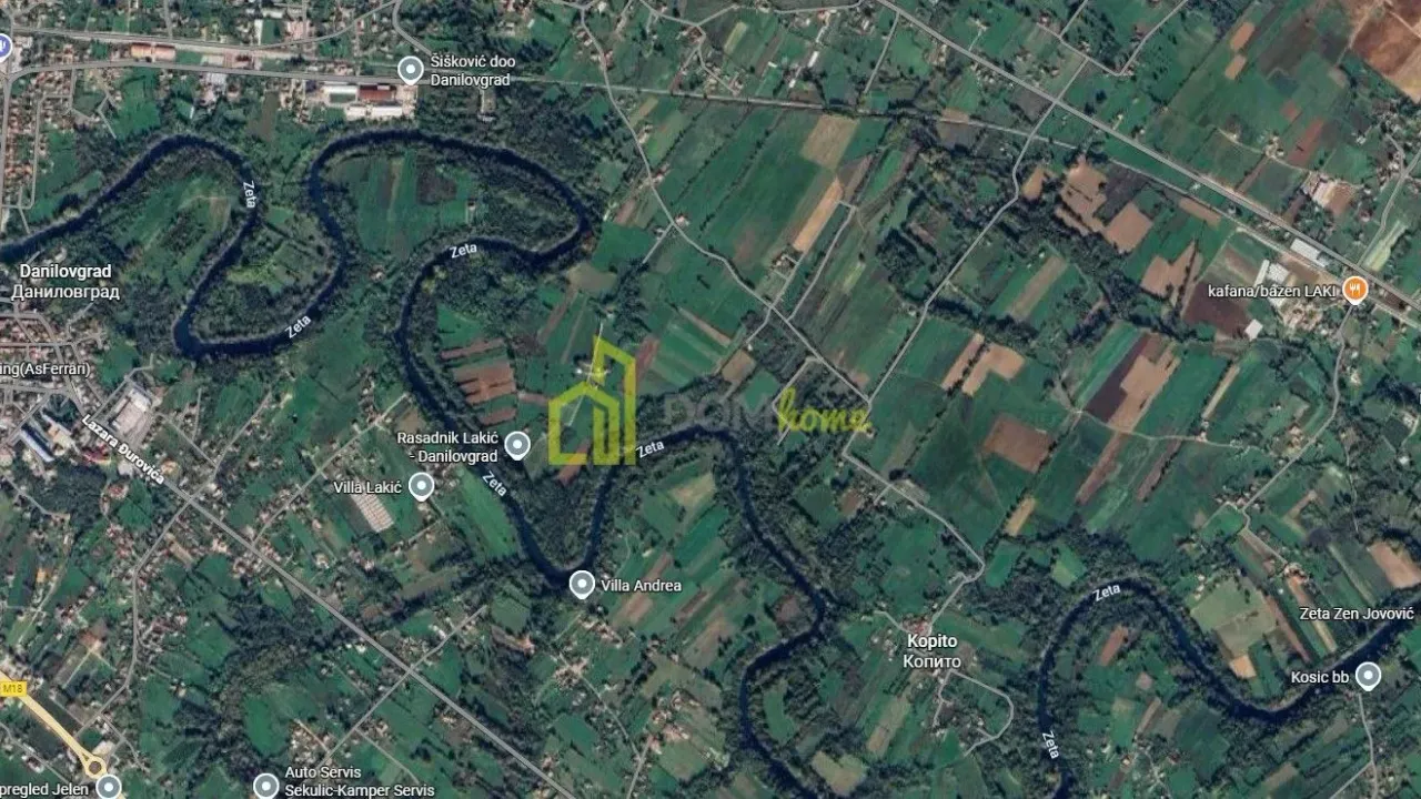 Prodaja, plac, 1860m², Gorica, Danilovgrad