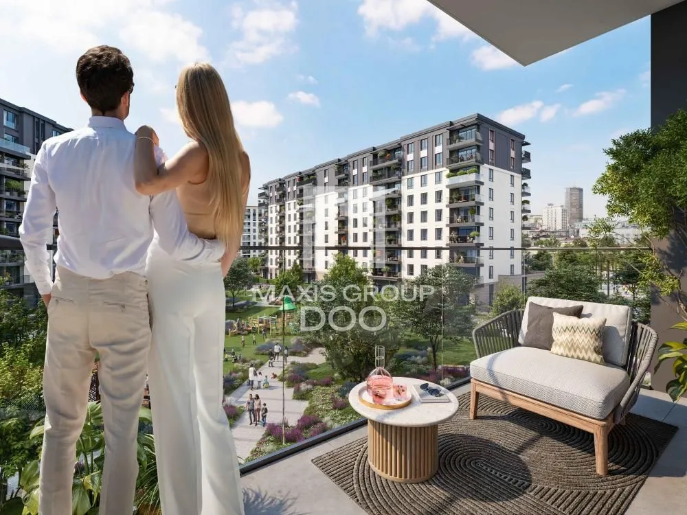 Sale, two bedroom apartment, 53m², Savski Venac, Beograd