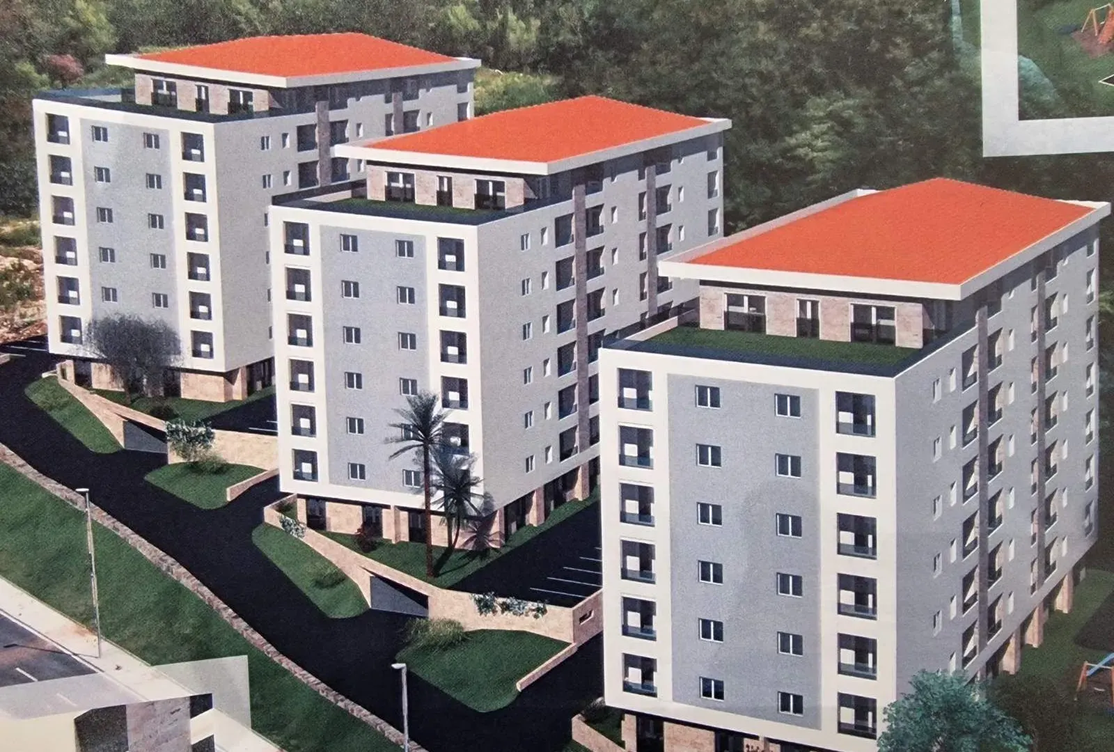 Sale, two bedroom apartment, 58m², Bečići, Budva
