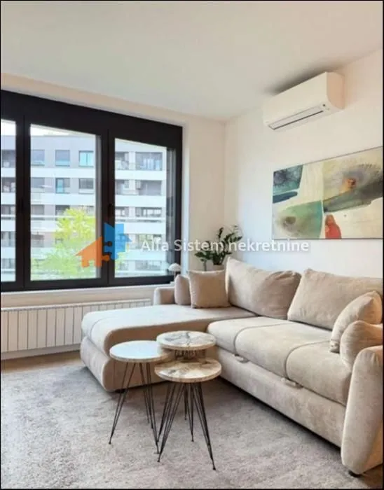 Rent, two bedroom apartment, 45m², Novi Beograd Blok 65, Novi Beograd Sve Podlokacije