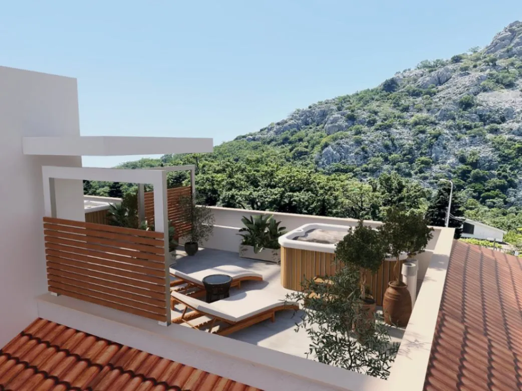 Sale, one bedroom apartment, 55m², Sutomore, Bar