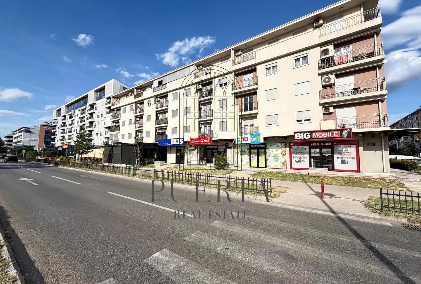 Prodaja, jednosoban stan, 39m², Stari Aerodrom, Podgorica