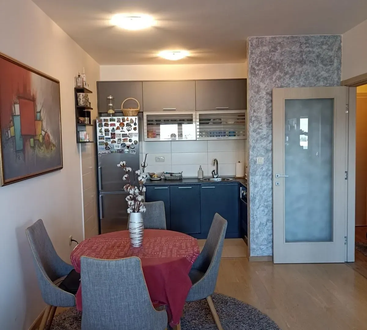Rent, one bedroom apartment, 46m², City Kvart, Podgorica