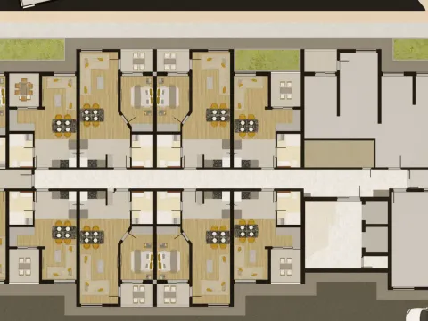 Sale, studio apartment, 34m², Bar, Crna Gora - image 3