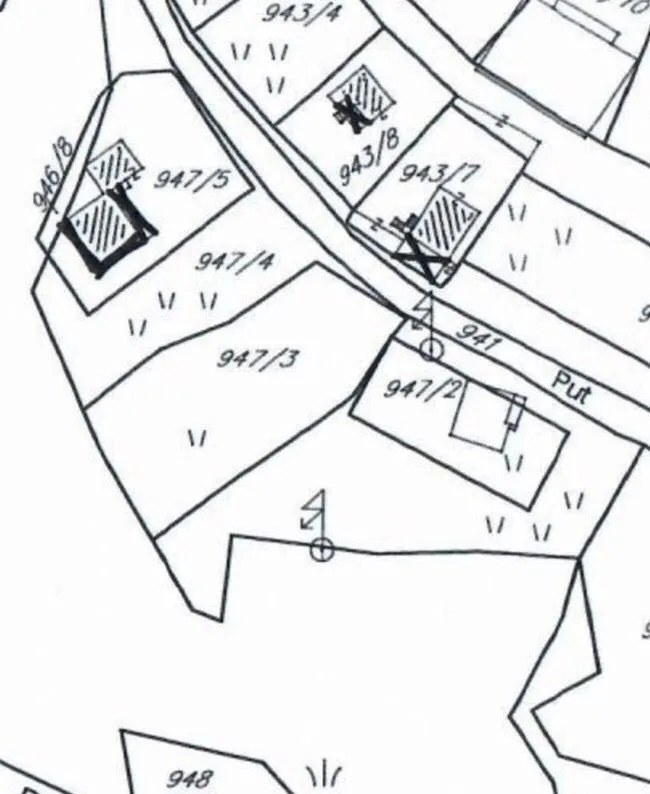 Prodaja, plac, 740m², Dulovine, Kolašin