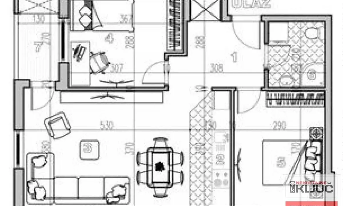 Prodaja, dvosoban stan, 60m², Petrovaradin, Novi Sad