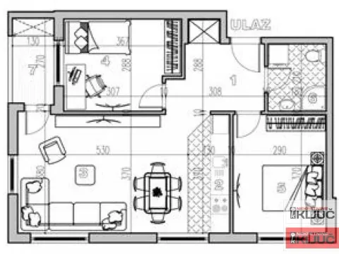Prodaja, dvosoban stan, 60m², Petrovaradin, Novi Sad