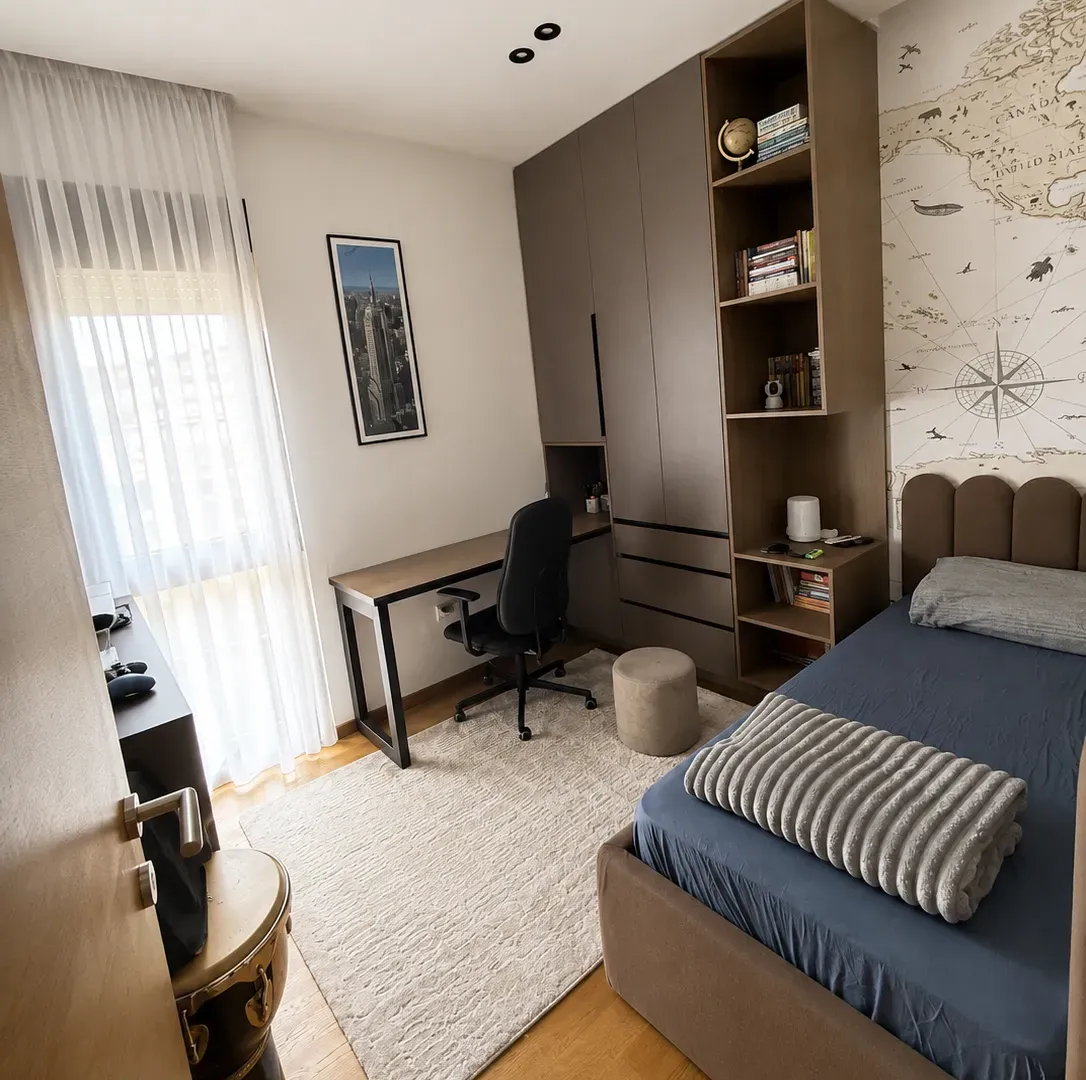 Izdavanje, trosoban stan, 82m², Centar, Podgorica