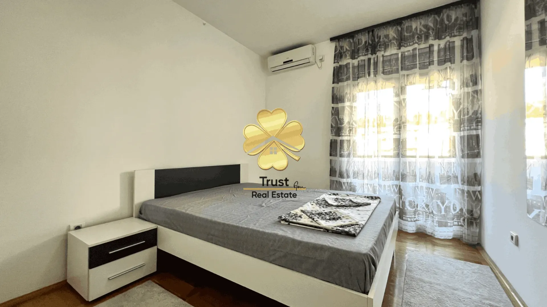 Izdavanje, dvosoban stan, 80m², Stari Aerodrom, Podgorica