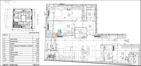 Rent, three bedroom apartment, 87m², Novi Beograd Blok 64, Novi Beograd Sve Podlokacije - image 16