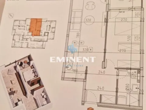 Prodaja, dvosoban stan, 52m², Lekino Brdo, Voždovac Sve Podlokacije