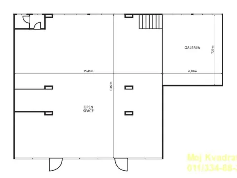 Izdavanje, poslovni prostor, 270m², Tošin bunar, Novi Beograd Sve Podlokacije - image 17