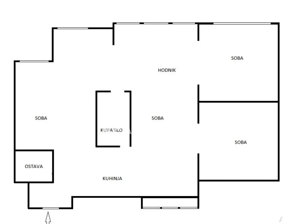 Prodaja, četvorosoban stan, 96m², Novi Beograd Blok 61, Novi Beograd Sve Podlokacije