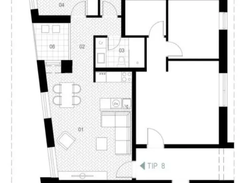 Prodaja, trosoban stan, 67m², Vračar Hram, Vračar Sve Podlokacije - image 6