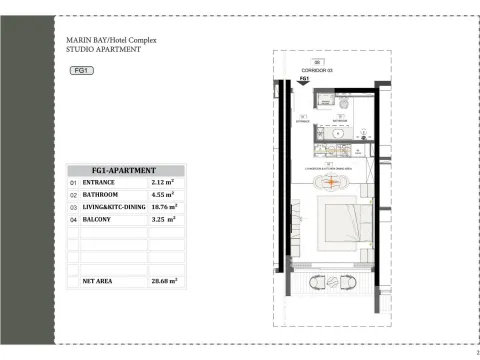 Prodaja, stan, 28m², Dobre Vode, Bar - image 8