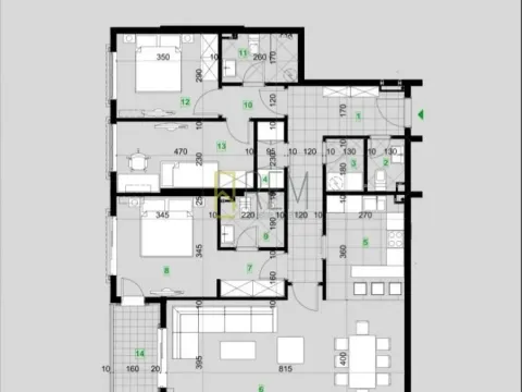 Rent, office space, 113m², Dalmatinska ulica, Podgorica - image 2