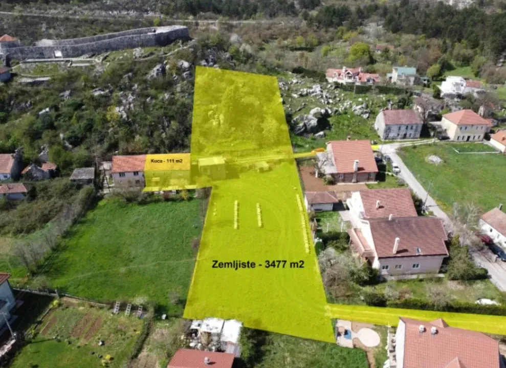 Prodaja, plac, 3477m², Stara varoš, Nikšić