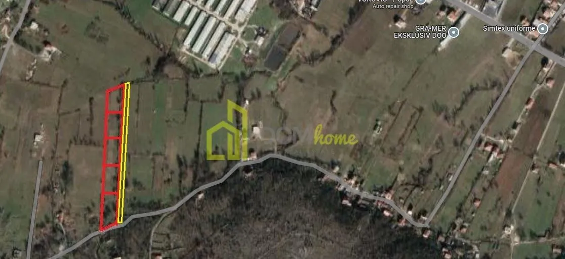 Prodaja, plac, 1200m², Grbe, Danilovgrad