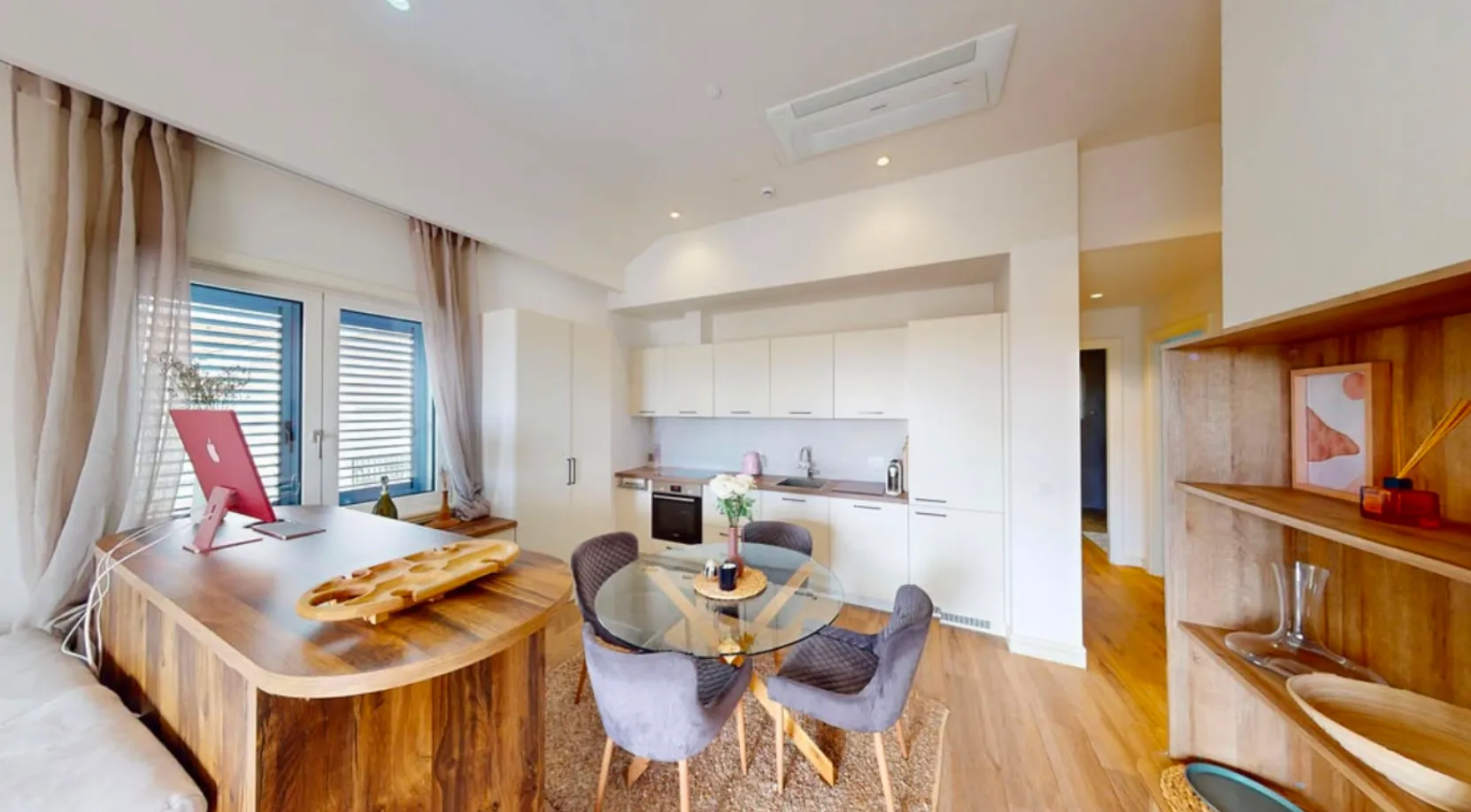 Prodaja, jednosoban stan, 59m², Luštica Bay, Tivat