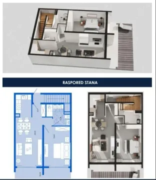 Prodaja, dvosoban stan, 78m², Tivat, Crna Gora - image 17