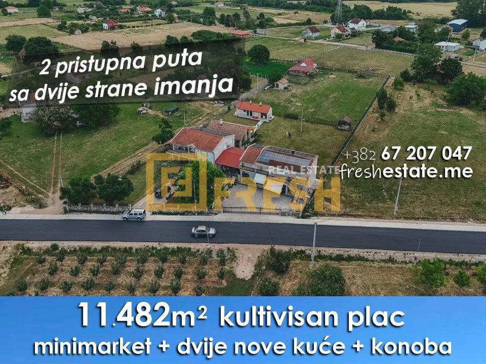 Prodaja, plac, 11482m², Danilovgrad, Crna Gora
