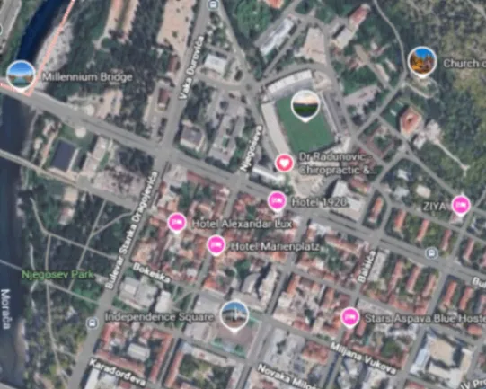 Rent, office space, 62m², Centar, Podgorica