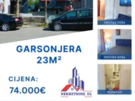 Sale, studio apartment, 23m², Gintaš, Podgorica - image 1