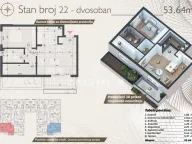 Prodaja, dvosoban stan, 54m², Ledine, Beograd - image 1
